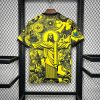 strój piłkarski Brazylia żółty design koncept dla kibica