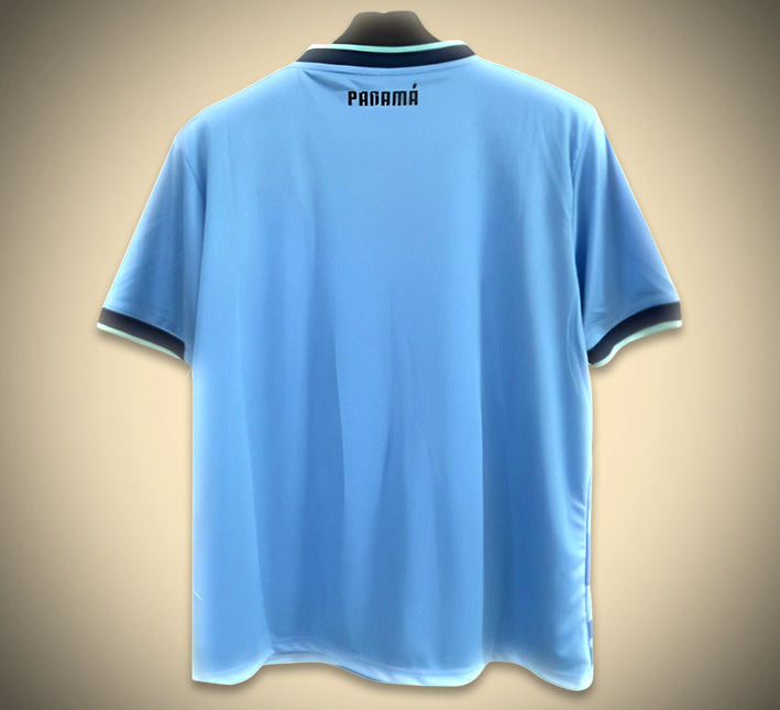 MAILLOTPANAMABLUE24dos.jpg Koszulka Panama Wyjazdowa 2024-2025 widok z profilu