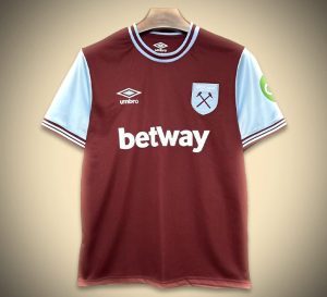 Koszulka West Ham Domowa 2024-2025 widok z przodu