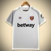 Koszulka West Ham Wyjazdowa 2024-2025 widok z przodu
