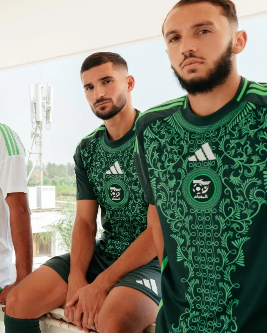 Maillot Algérie Extérieur 2425 Koszulka Algieria Wyjazdowa 2425