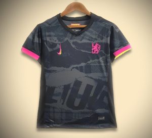Koszulka Chelsea Wyjazdowa Czarna 2425