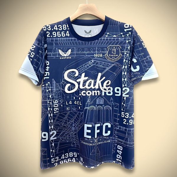 Koszulka Everton Przedmeczowa Pożegnalna 2024-2025