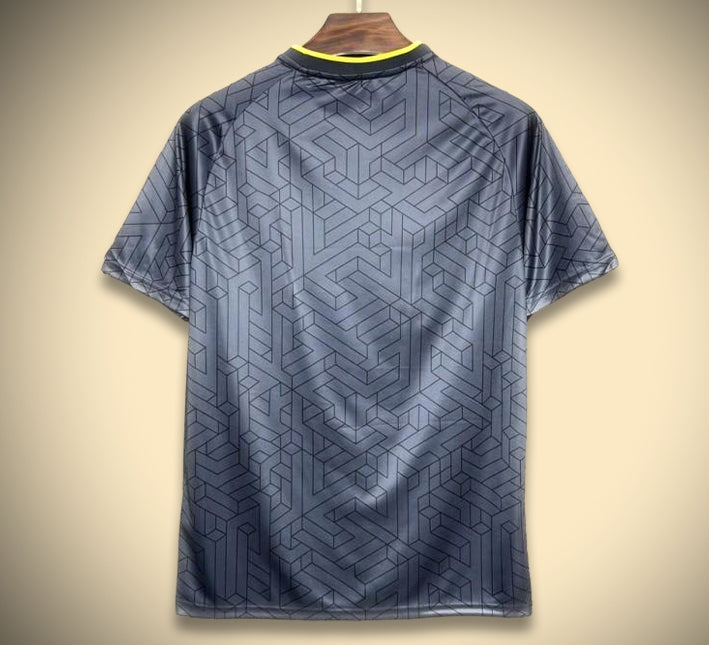 tenue-de-football-everton-noir-maillot-away-2024-2025 Strój piłkarski Everton czarna koszulka wyjazdowa 2024 2025