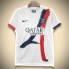 Koszulka Paris Saint-Germain Wyjazdowa Edycja Biała 2024-2025 widok z przodu