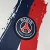 Koszulka Paris Saint-Germain Wyjazdowa Edycja Biała 2024-2025 detal tkaniny