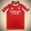 maillot-domicile-benfica-saison-2025-2026-rouge-officiel koszulka domowa Benfica sezon 2025 2026 czerwona oficjalna