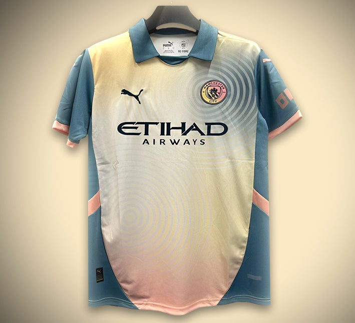 koszulka koncept Manchester City edycja świąteczna sezon 2024 2025 design świąteczny piłka nożna