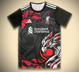 maillot-de-football-concept-liverpool-noir-edition-2024-2025 koszulka piłkarska koncept Liverpool czarna edycja 2024 2025