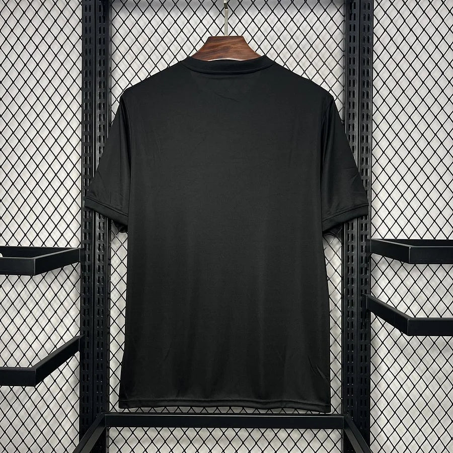 maillot-noir-style-bresil-saison-20242025 czarna koszulka w stylu Brazylii sezon 20242025