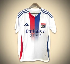 Koszulka Olympique Lyonnais Domowa 2024-2025 widok z przodu