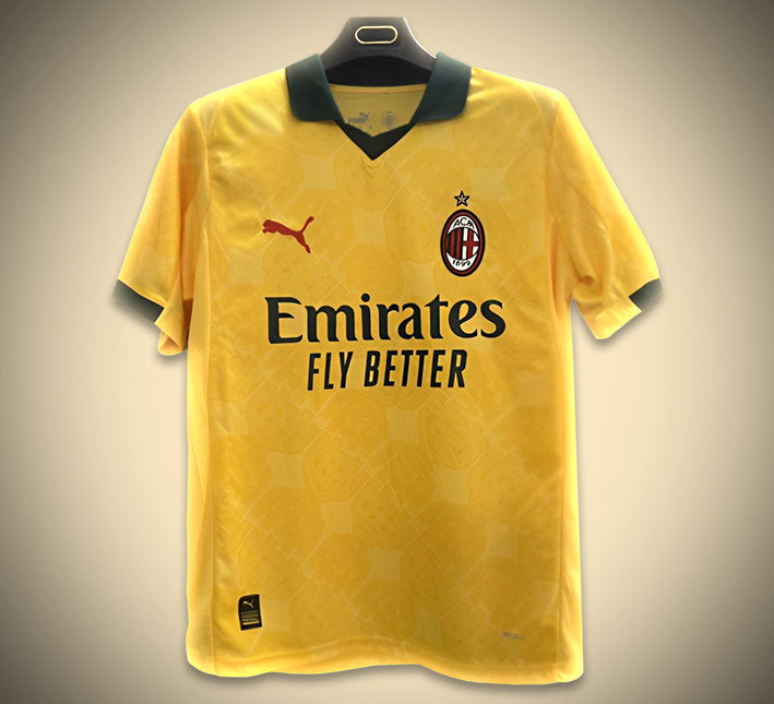 maillot-concept-troisieme-tenue-ac-milan-saison-2526-design-moderne-rouge-et-noir koszulka concept trzeci strój AC Milan sezon 2526 nowoczesny design czerwony i czarny
