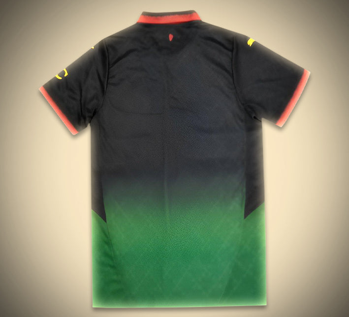 Koszulka piłkarska AC Milan styl Off White czarna sezon 2526