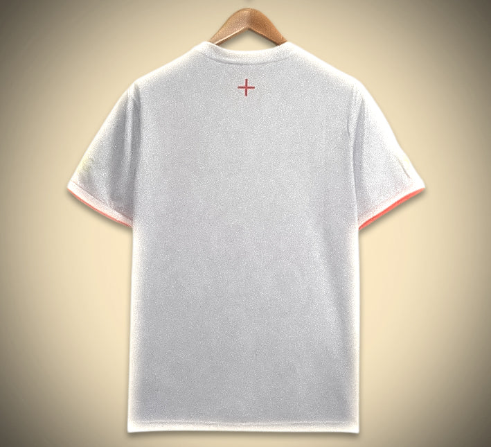 Maillot Concept Angleterre Édition Comma Blanc 2024 vue de dos