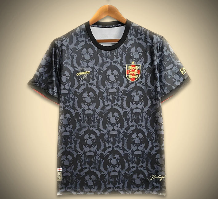 Maillot Concept Angleterre Édition Comma Noir 2024 vue de face