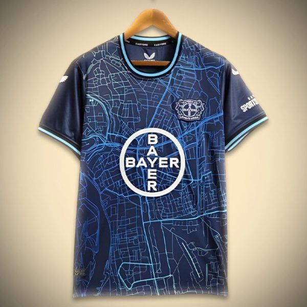Koszulka Concept Bayern 04 Leverkusen Edycja Niebieska 2024-2025