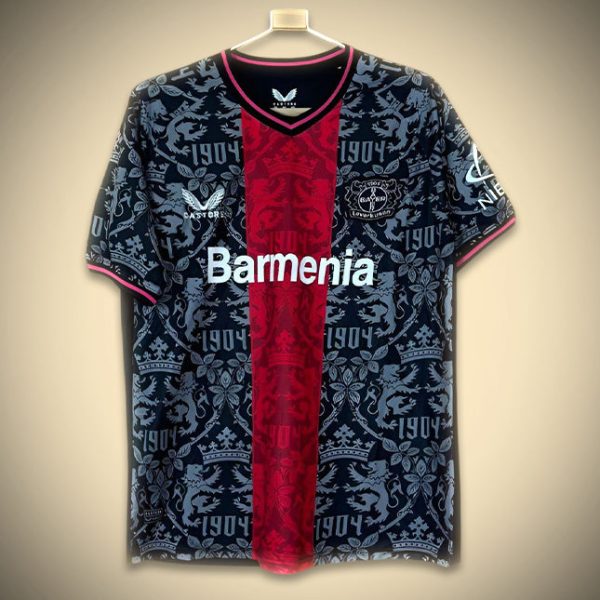 Koszulka Concept Bayern Leverkusen Edycja Czarna 2024-2025