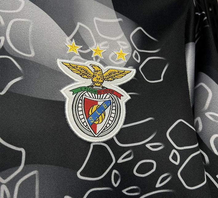 maillot-benfica-avant-match-noir-2425 Koszulka Benfica Przedmeczowa Czarna 2425