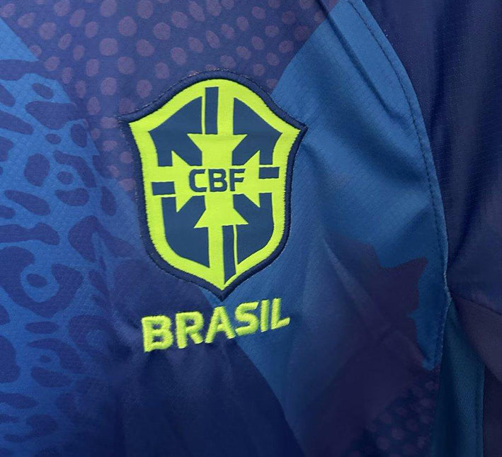 Strój brazylijski do piłki nożnej koszulka wyjazdowa dla kibica Seleção