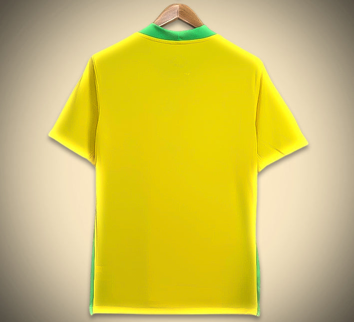 Strój oficjalny Brazylia domowa design concept dla kibica piłki nożnej