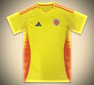 maillot-colombie-domicile-2024 Koszulka Kolumbia Domowa 2024