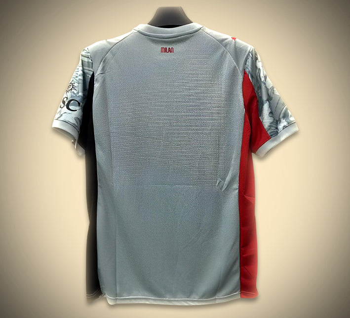 maillot-de-football-ac-milan-exterieur-gris-edition-concept-saison-2526 koszulka piłkarska AC Milan wyjazdowa szara edycja concept sezon 2526