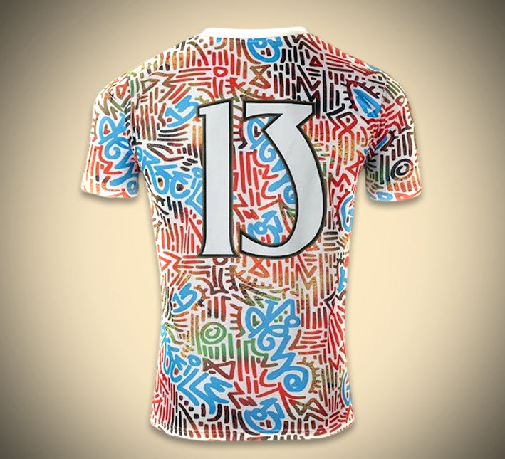 maillot-concept-olympique-de-marseille-edition-africa-saison-deux-mille-vingt-quatre-vingt-cinq Koszulka concept Olympique Marsylia edycja Africa sezon dwa tysiące dwadzieścia cztery osiemdziesiąt pięć