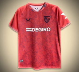 Koszulka FC Sevilla Wyjazdowa Czerwona 2425