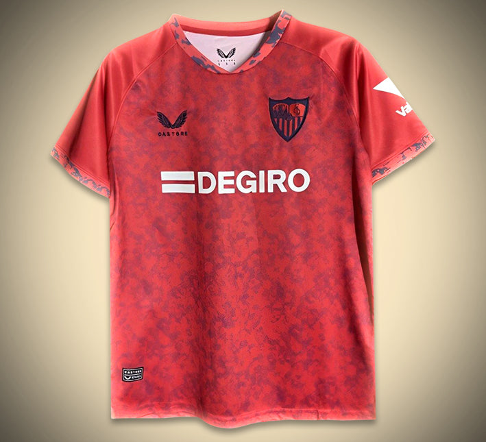 Koszulka FC Sevilla Wyjazdowa Czerwona 2425