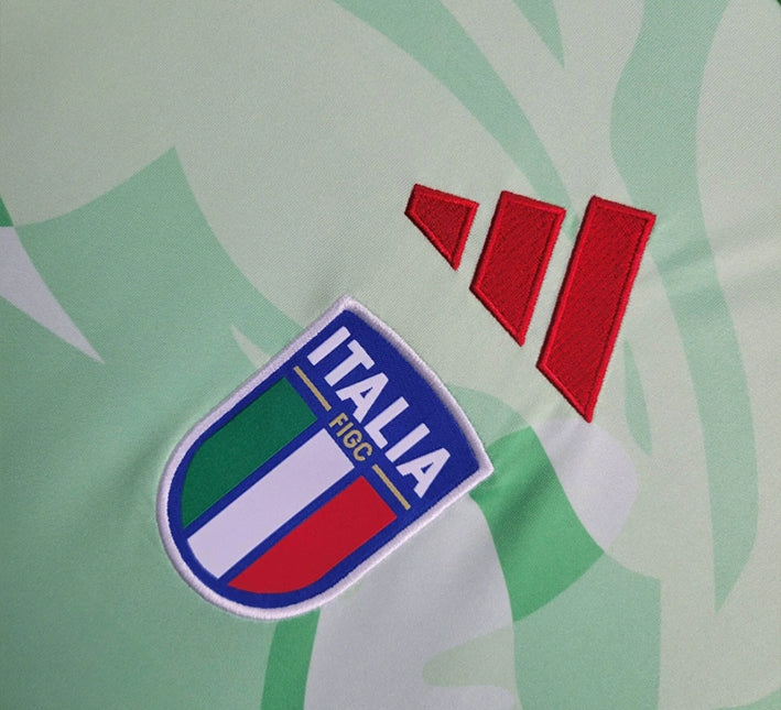 maillot-exterieur-couleur-verte-italie-saison-2425 koszulka wyjazdowa w kolorze zielonym Włochy sezon 2425