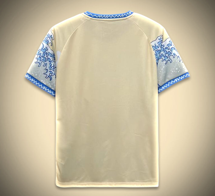 maillot-concept-japonais-edition-grande-vague-style-ukiyo-e-pour-supporter-la-selection-du-japon Koszulka concept japońska edycja wielka fala styl ukiyo e dla kibicującego reprezentacji Japonii