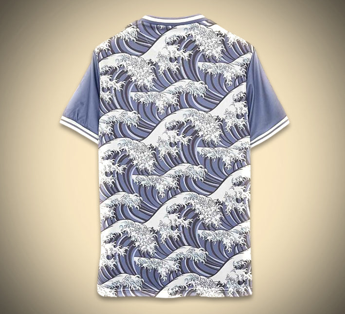 t-shirt-maillot-japonais-design-vague-graphique-inspiration-manga-et-culture-nippone T-shirt koszulka japońska design fala graficzna inspiracja mangą i kulturą japońską