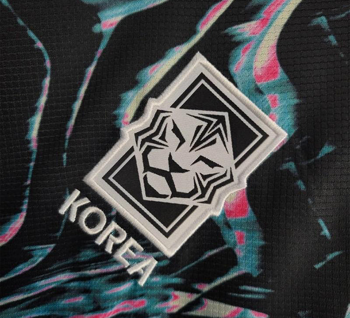 Koszulka wyjazdowa Korea Południowa 2024 czerwona do piłki nożnej
