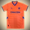 Koszulka Olympique Marseille 3. 2024-2025 widok z przodu