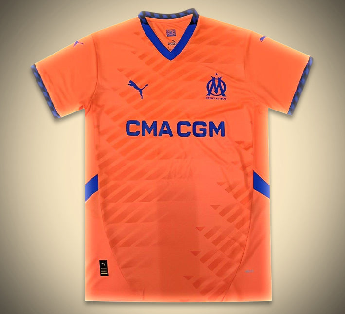Koszulka Olympique Marseille 3. 2024-2025 widok z przodu
