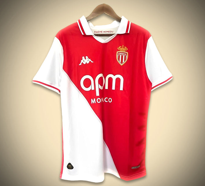 maillot-as-monaco-domicile-2425 Koszulka AS Monaco Domowa 2425