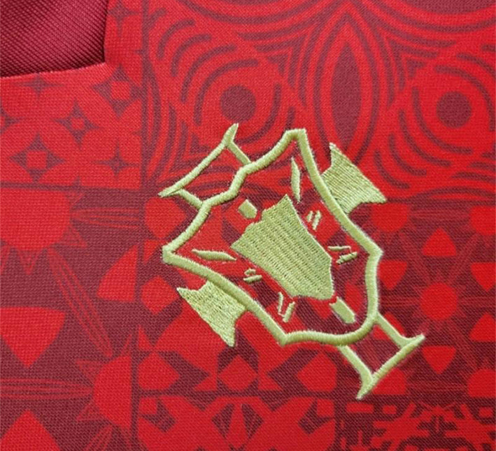Strój domowy Portugalia styl koncepcyjny Comma dla kibica kolekcja 2024 2025