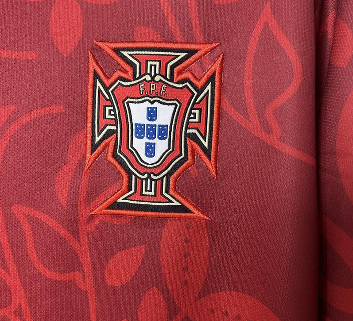 Koszulka piłkarska Portugalia koncepcyjny wzór kwiatowy edycja sezon 2425