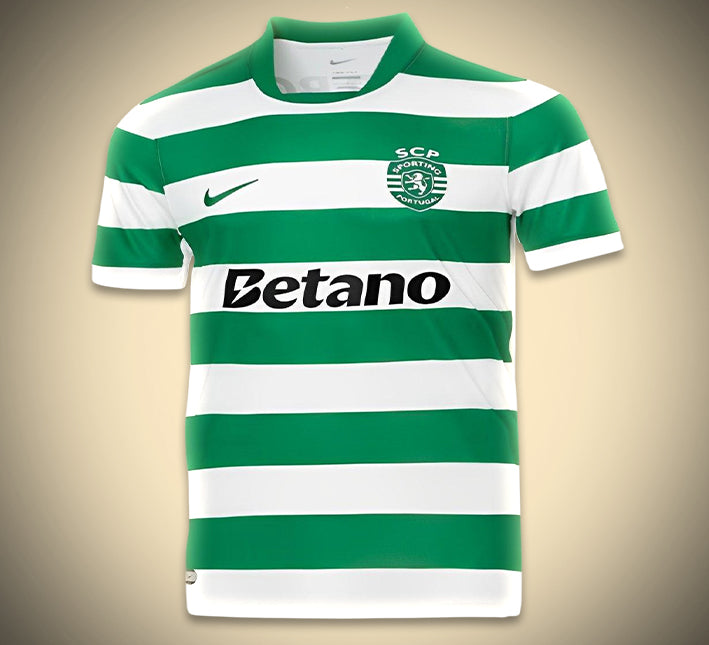 Koszulka Sporting CP Domowa 2025-2026 widok z przodu