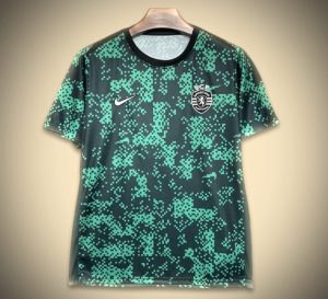 Koszulka Sporting CP Przedmeczowa 2024-2025 widok z przodu