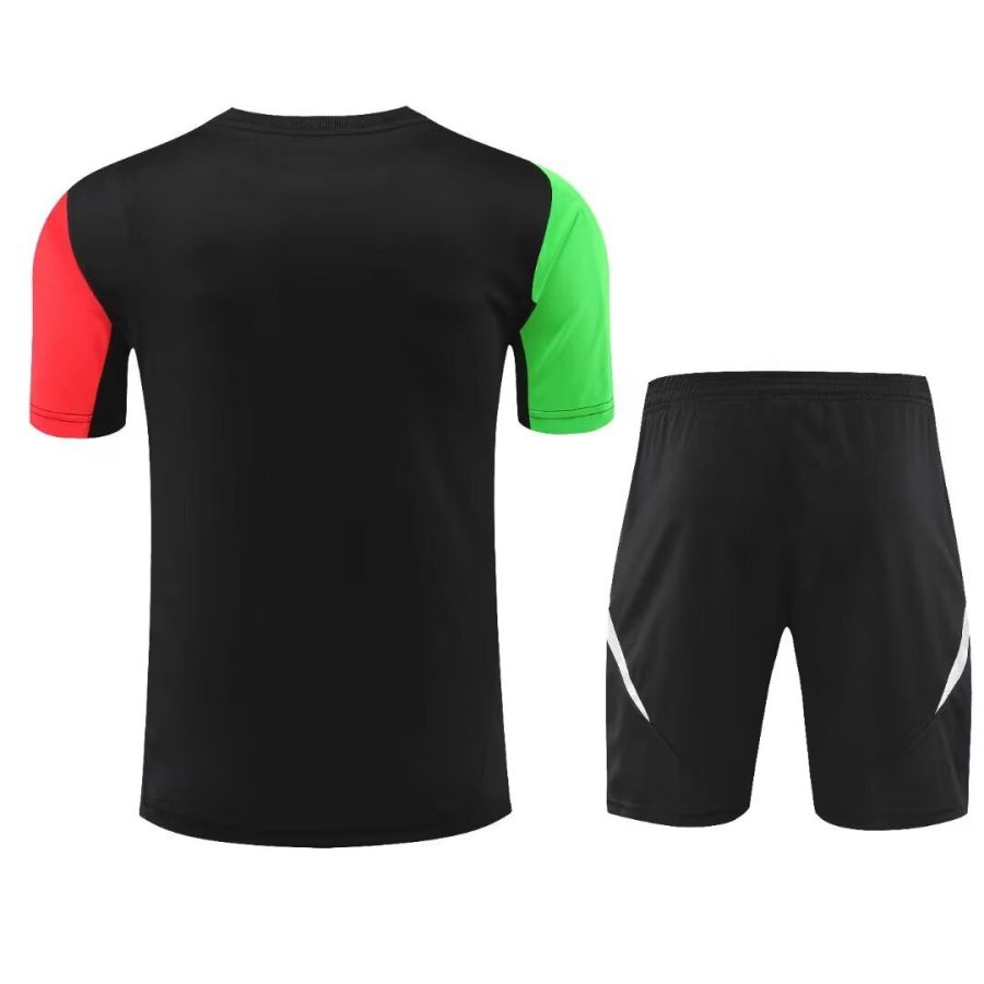 ensemble-maillot-et-short-arsenal-saison-2024-2025-tenue-domicile-rouge-et-blanc Komplet koszulki i spodenek Arsenal sezon 2024 2025 strój domowy czerwono-biały