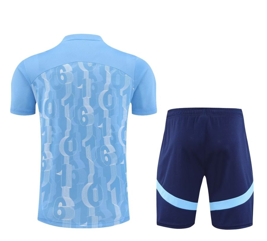 ensemble-maillot-et-short-manchester-city-saison-2024-2025-tenue-domicile Zestaw koszulka i szorty Manchester City sezon 2024 2025 strój domowy