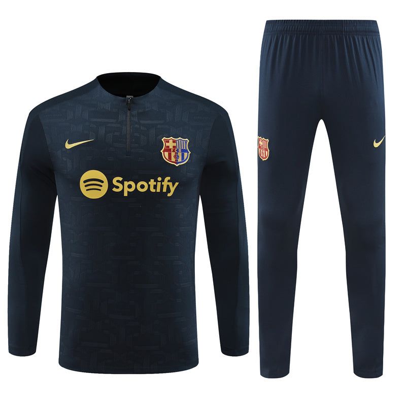 Zestaw dresowy FC Barcelona sezon 2024 2025 góra i dół