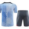 Komplet treningowy Liverpool FC niebieski sezon dwadzieścia dwadzieścia trzy dwadzieścia dwadzieścia cztery