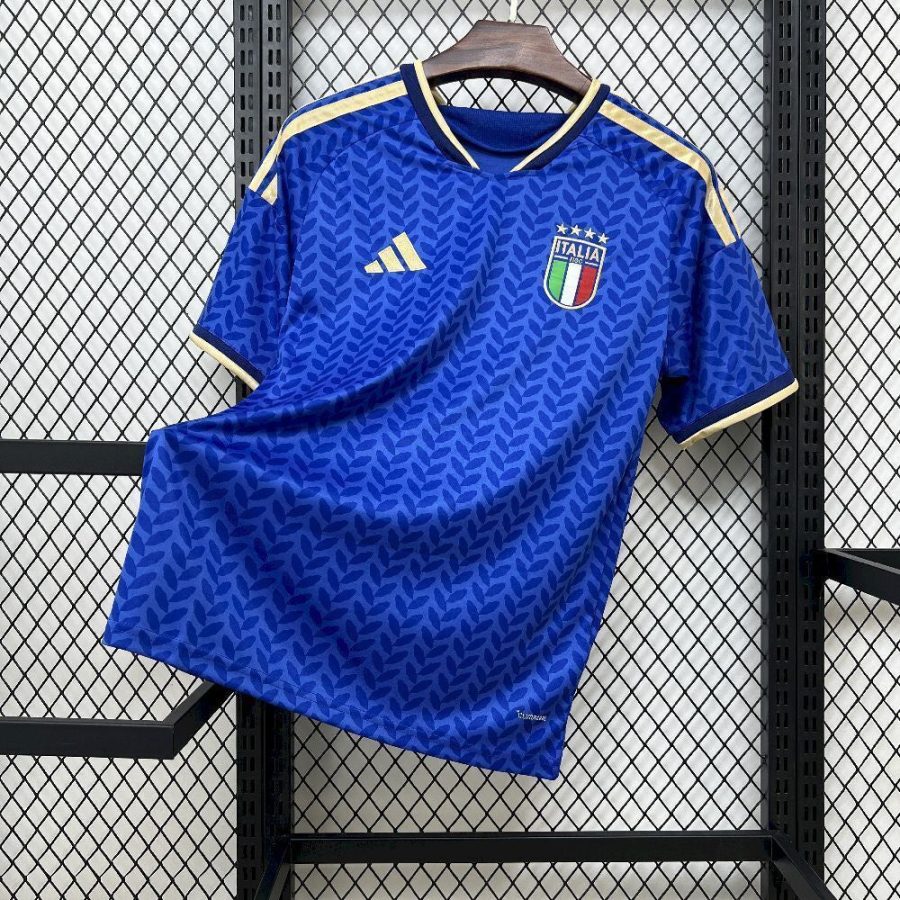 jersey-de-football-italie-version-domicile-manches-courtes Koszulka piłkarska Włochy wersja domowa z krótkim rękawem