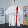 jersey-football-ac-milan-exterieur-rouge-noir-equipement-supporter jersey piłkarski AC Milan wyjazdowy czerwono-czarny wyposażenie kibica