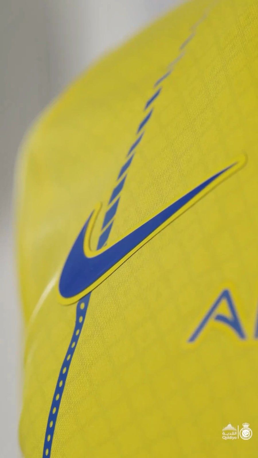 oficjalna koszulka Al Nassr FC kolor żółty domowa
