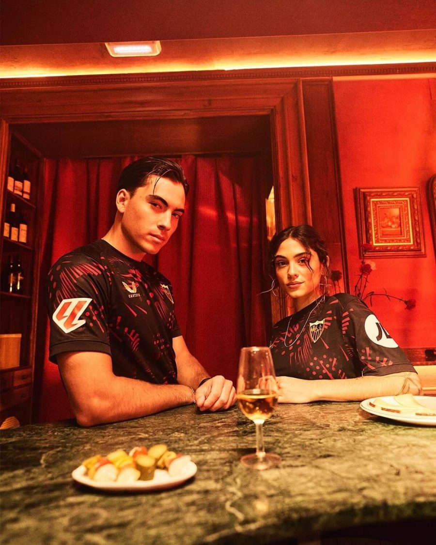 Koszulka trzecia Sevilla FC 2024 2025 koszulka meczowa dla kibica andaluzyjskiego klubu