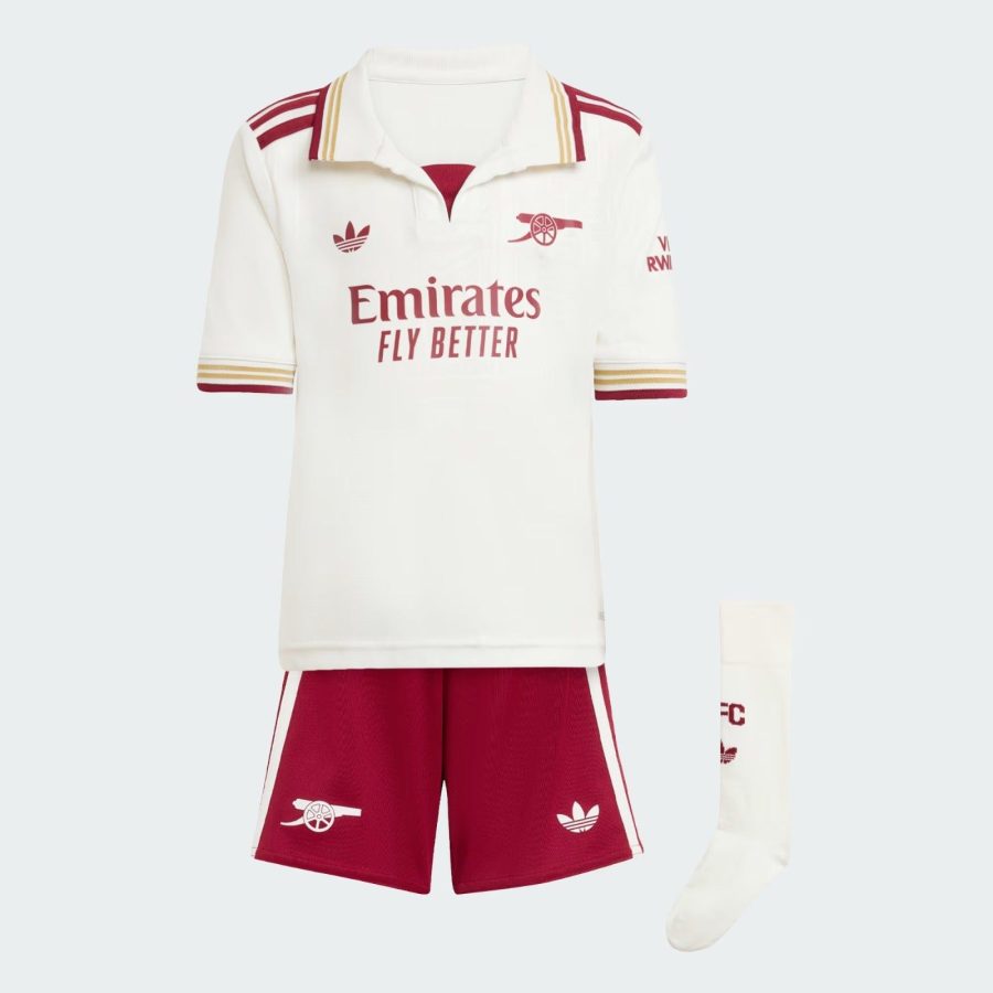 KOMPLET DZIECIĘCY ARSENAL THIRD 2025-2026