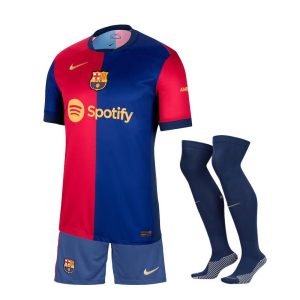 kit-enfant-fc-barcelona-domicile-2024-2025 ZESTAW DZIECIĘCY FC BARCELONA DOMOWY 2024-2025